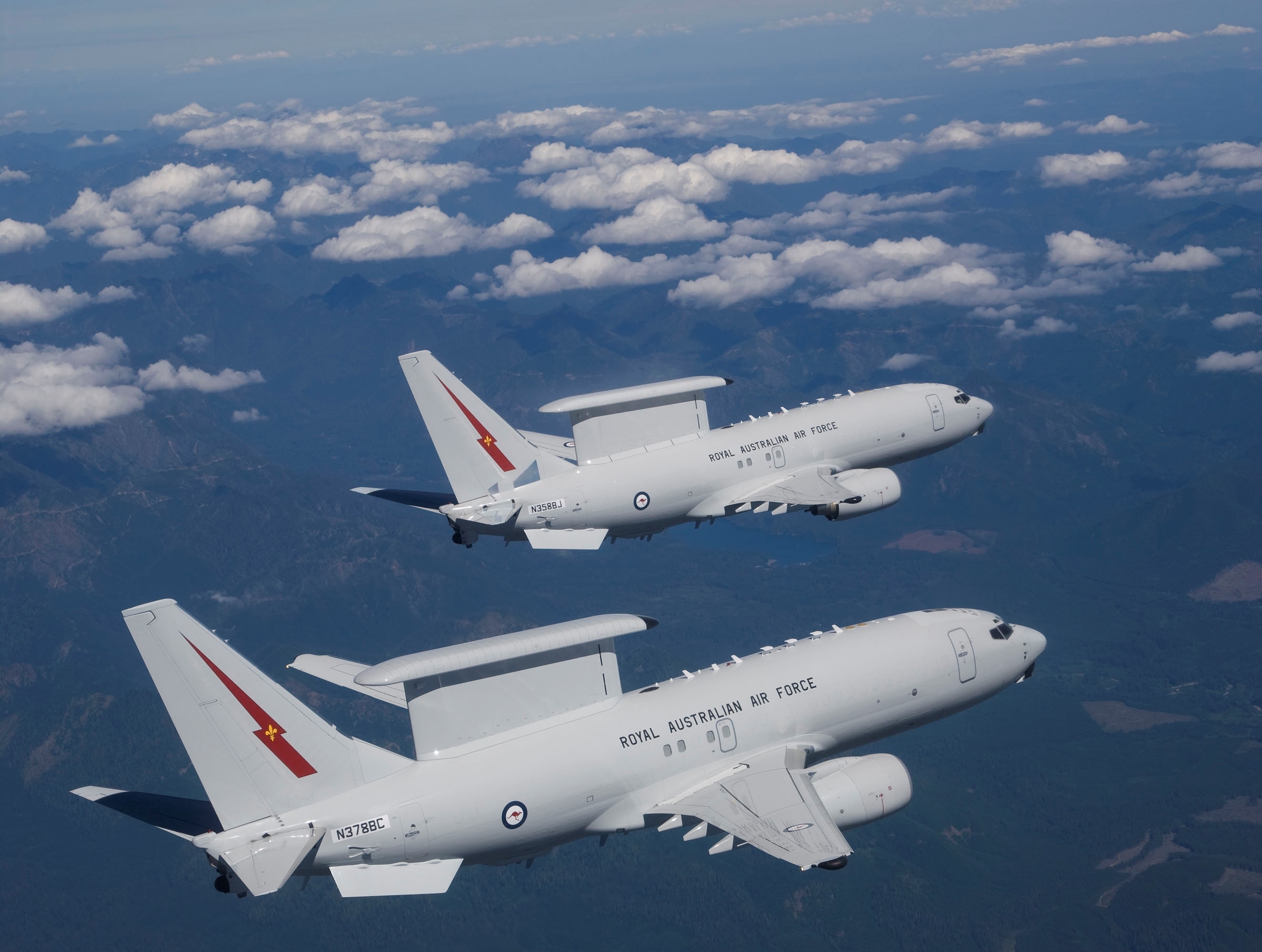 First RAF E-7 Wedgetail fuselage sections arrive in Birmingham - ADS